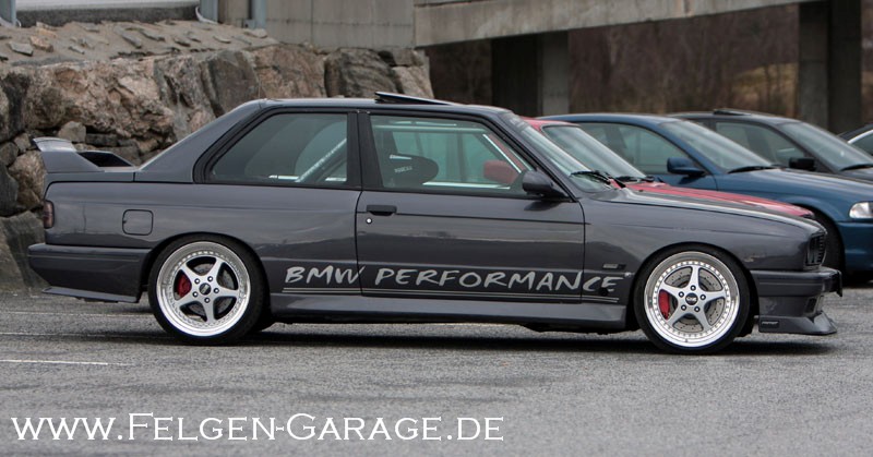 BMW M3 E30 Turbo mit 618PS und NOSEinspritzung
